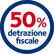 50% di detrazione fiscale